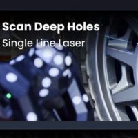 Enkele laserlijn Revopoint Trackit