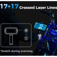 EinScan Rigil Lite gekruiste laserlijnen HD